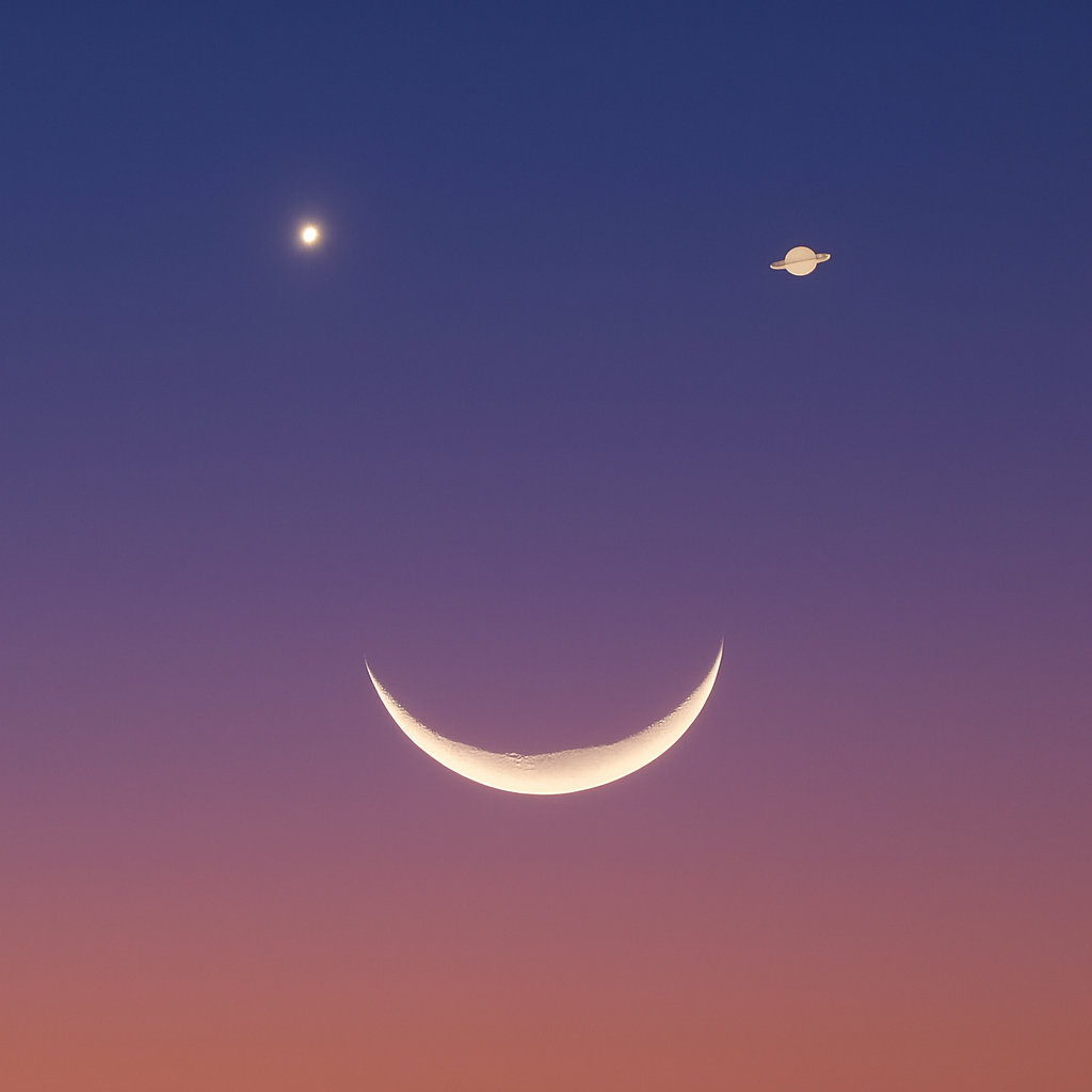 ChatGPT-Image-23-de-abr.-de-2025-12_59_20 Sorriso no Céu: Vênus, Saturno e a Lua em 25 de Abril de 2025